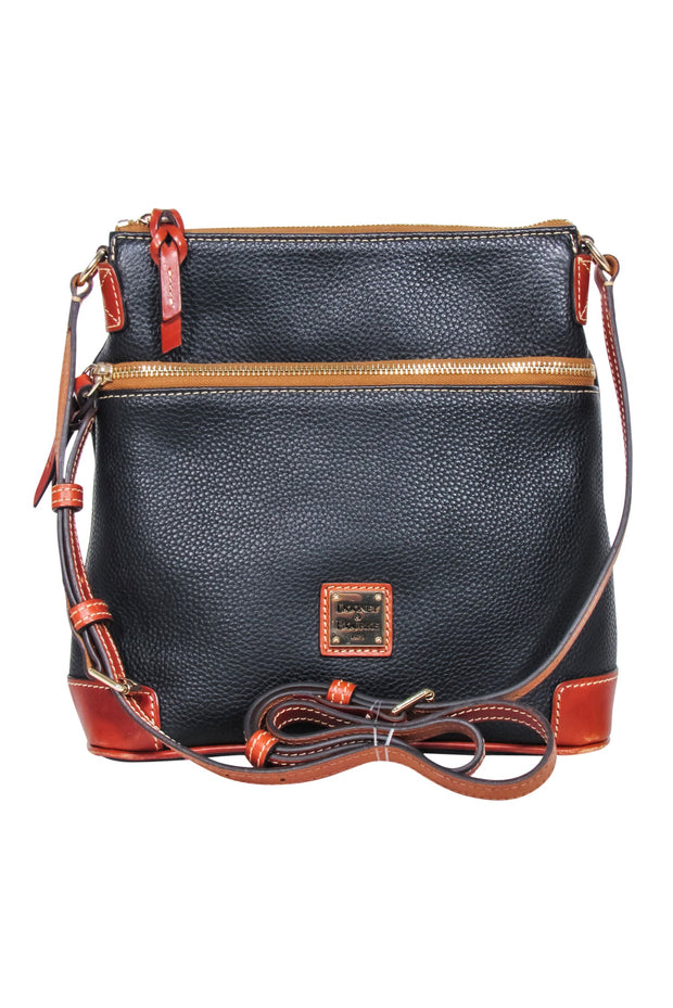 Current Boutique-Dooney & Bourke - Black Pebbled Leather Crossbody