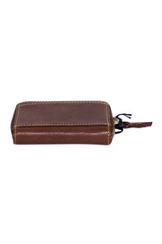 Current Boutique-Dooney & Bourke - Brown Leather Square Wallet