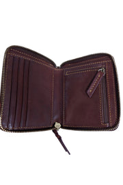 Current Boutique-Dooney & Bourke - Brown Leather Square Wallet