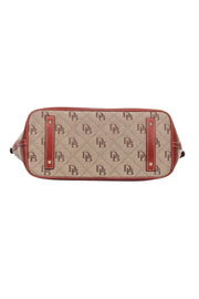 Current Boutique-Dooney & Bourke - Brown Monogram Tote