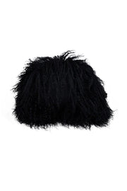 Current Boutique-Ectcetra - Black Lamb Fur Mini Bucket Bag