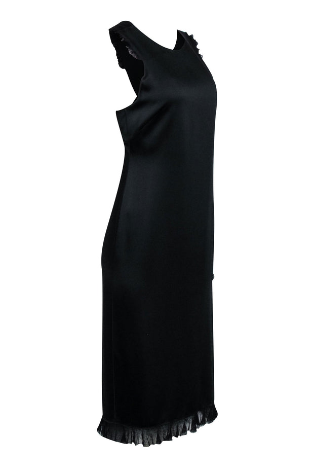 Current Boutique-Elizabeth & James - Black "Adriene" Side Split Dress Sz 4