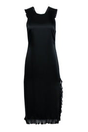 Current Boutique-Elizabeth & James - Black "Adriene" Side Split Dress Sz 4