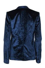 Current Boutique-Elizabeth & James - Navy Velvet Blazer Sz 4