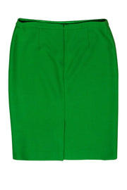 Current Boutique-Escada - Kelly Green Pencil Skirt Sz L