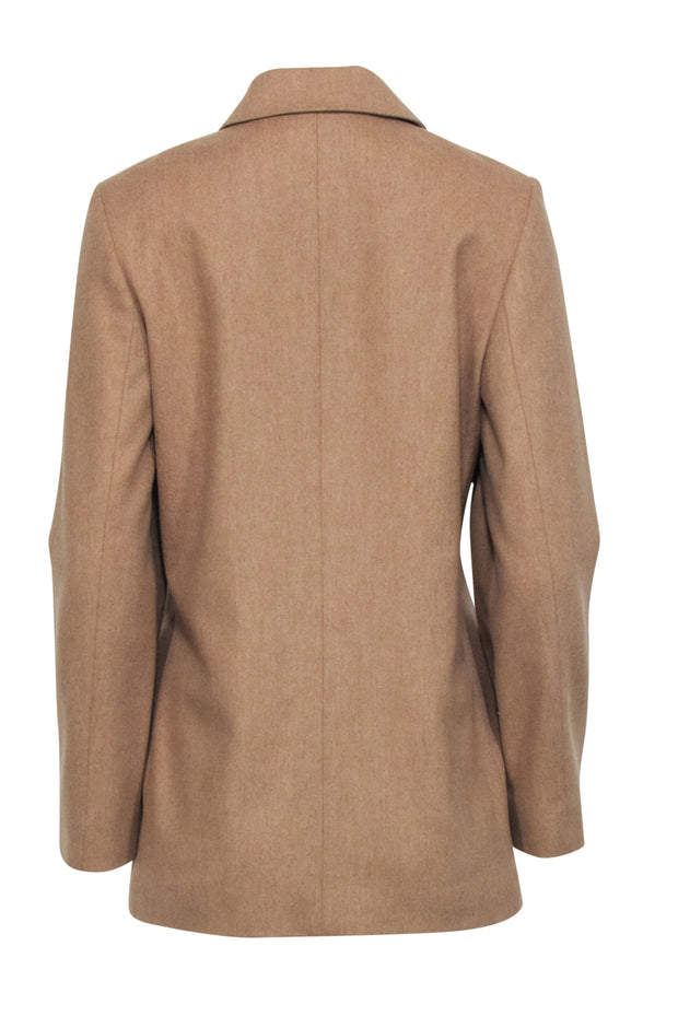 Current Boutique-Escada Sport - Camel Wool & Cashmere Blend Longline Blazer Sz 6