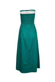 Current Boutique-Faithfull the Brand - Green Strapless Maxi Dress Sz 4