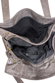 Current Boutique-Foley & Corinna - Grey Distressed Large Shoulder Bag