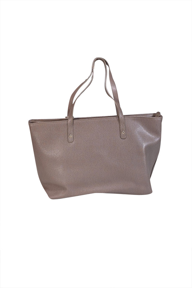 Current Boutique-Furla - Dark Beige Medium Tote Bag