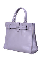 Current Boutique-Furla - Periwinkle Leather Structured Handbag