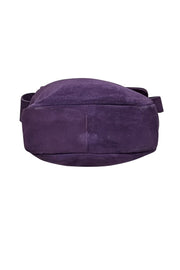 Current Boutique-Gabriel for Sach - Purple Suede Shoulder Bag