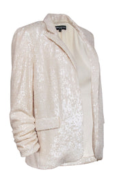 Current Boutique-Generation Love - Ivory "Serafina" Sequin Blazer Sz M