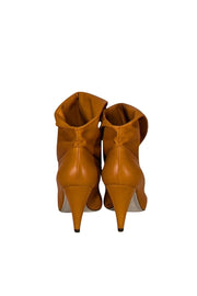 Current Boutique-Givenchy - Tan Leather Short Boots Sz 7.5