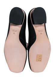 Current Boutique-Gucci - Black Block Heel Horsebit Basic Pumps Sz 6