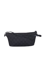 Current Boutique-Gucci - Black Monogram Canvas Mini Bag