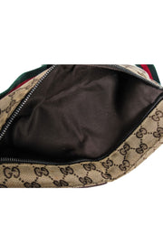 Current Boutique-Gucci - Brown Monogram Print Crossbody Belt Bag