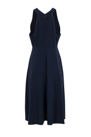 Current Boutique-Halston Heritage - Navy Sleeveless V-Neckline Dress Sz 12