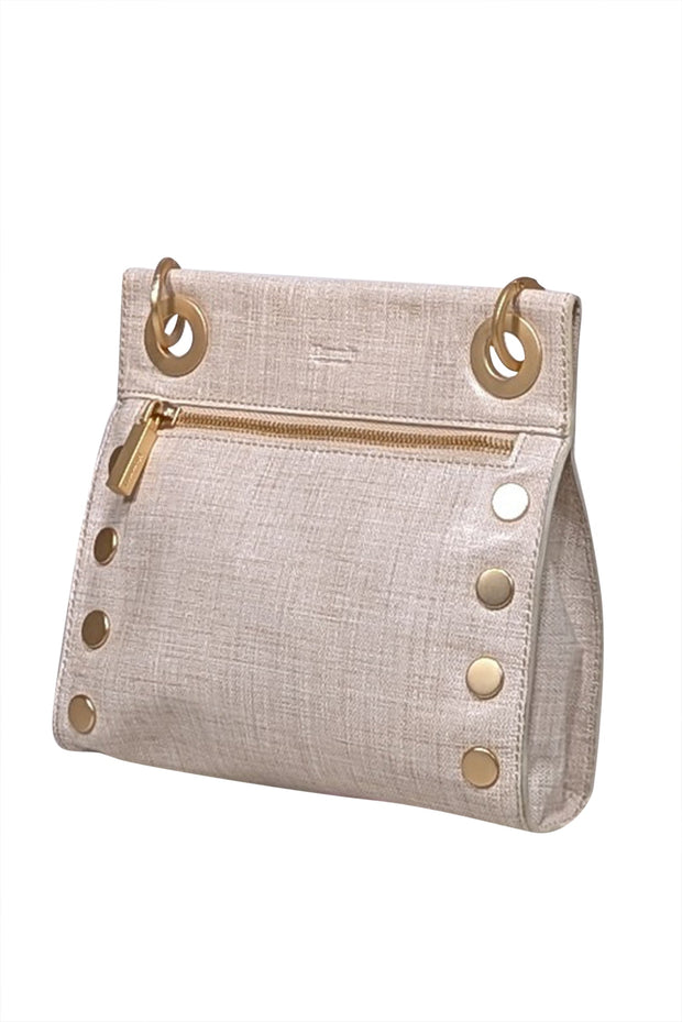 Hammitt - Beige & Cream Blend "Tony" Small Crossbody Bag