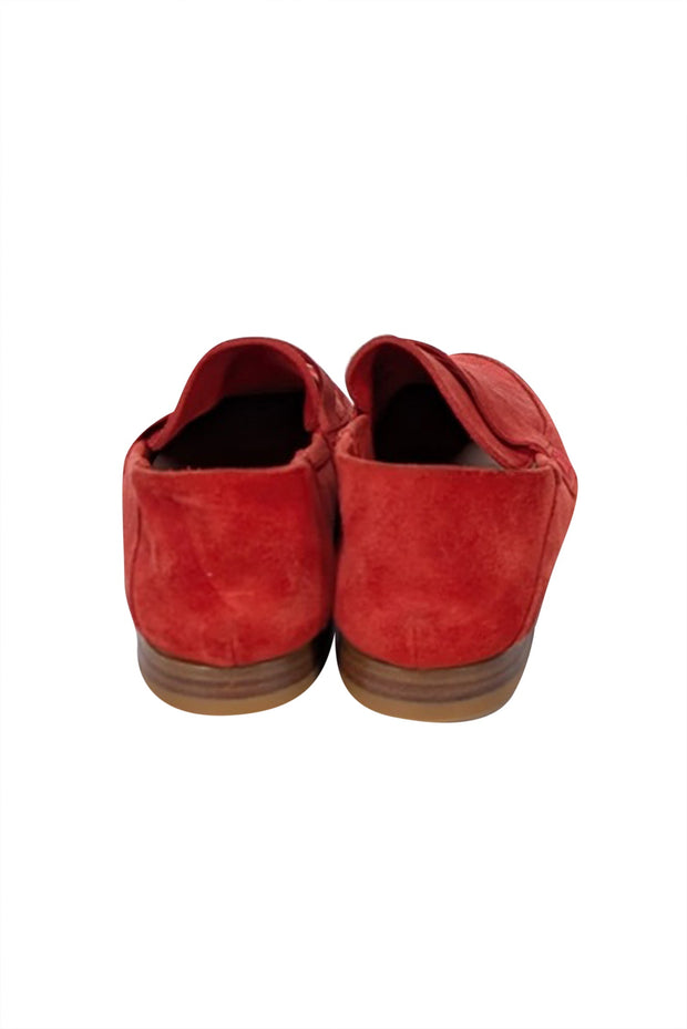 Current Boutique-Harrys of London - Red Suede Loafers Sz 7