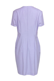 Current Boutique-Hugo Boss - Lavender Short Sleeve Shift Dress Sz 12