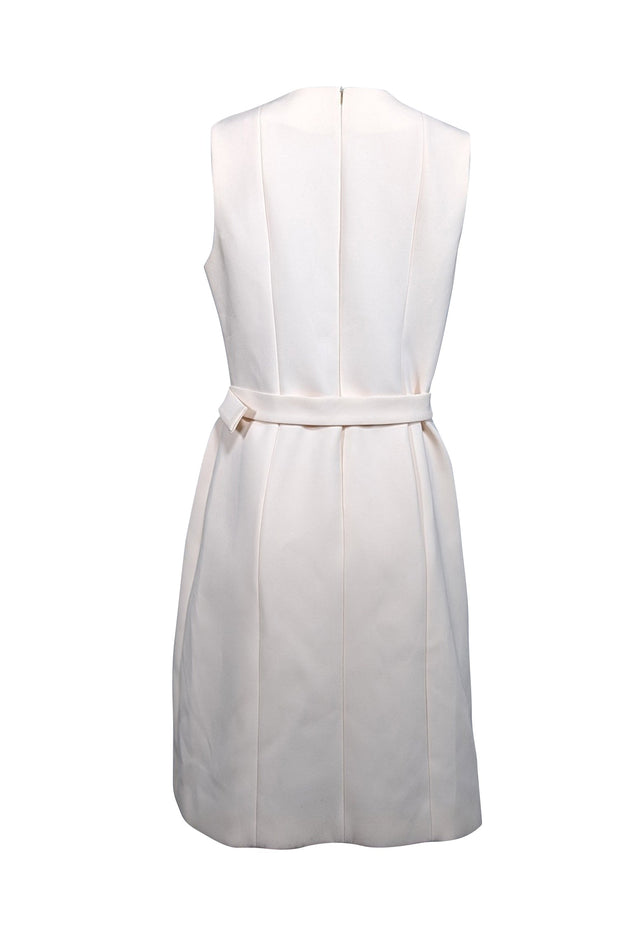 Current Boutique-Hugo Boss - Light Pink Belted Sleeveless Dress Sz 10