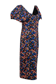 Current Boutique-Hunter Bell - Black & Multi Floral Print Dress Sz 8