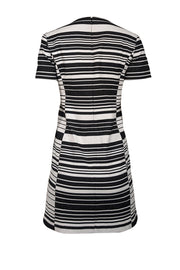 Current Boutique-Hutch - Black & White Stripe Textured Dress Sz XS