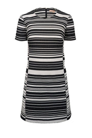 Current Boutique-Hutch - Black & White Stripe Textured Dress Sz XS