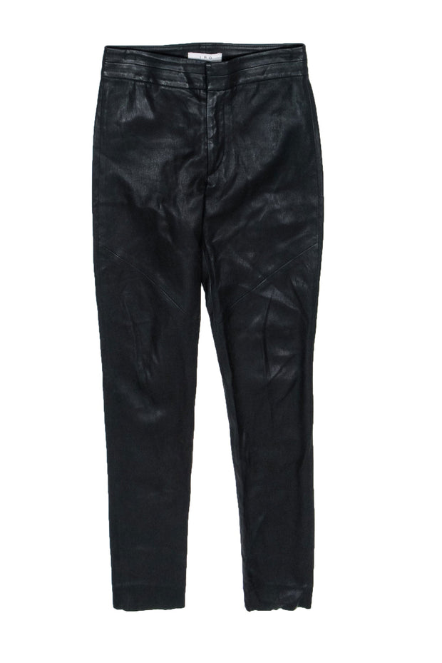 Current Boutique-IRO - Black Leather Skinny Pants Sz 4