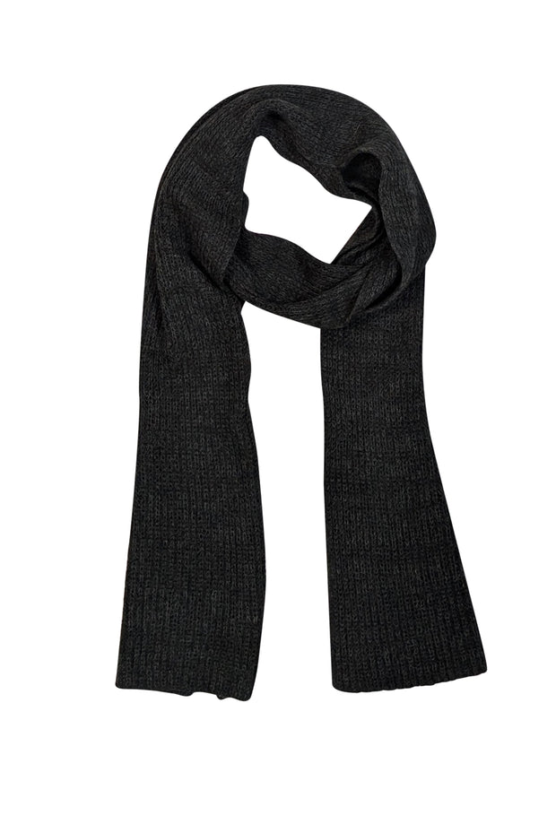 Current Boutique-Isabel Marant - Dark Green Alpaca Wool Blend Scarf