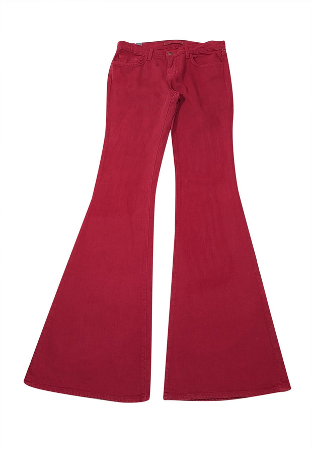 Current Boutique-J Brand - Red Bell Bottom Jeans Sz 2