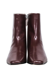 Current Boutique-J.Crew - Cognac Tan Leather Short Boots Sz 6