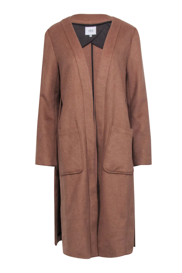 Current Boutique-J.O.A. - Camel Wool Blend Duster Jacket Sz S