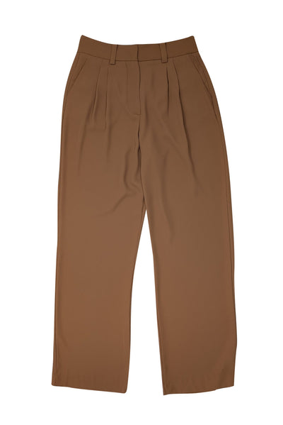 Current Boutique-Jason Wu - Tan Pleated Front Dress Pants Sz S