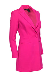 Current Boutique-Jay Godfrey - Hot Pink Wrap Blazer Sz 0