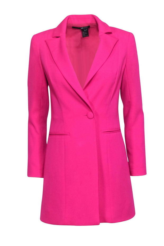 Current Boutique-Jay Godfrey - Hot Pink Wrap Blazer Sz 0