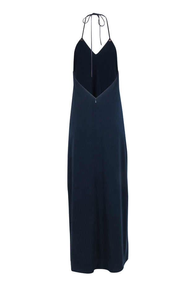 Current Boutique-Jill Stuart - Navy Shift Silhouette Maxi Gown Sz 4