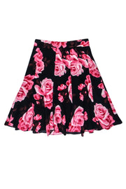 Current Boutique-Kate Spade - Black & Multi Color Floral Print Skirt Sz 00