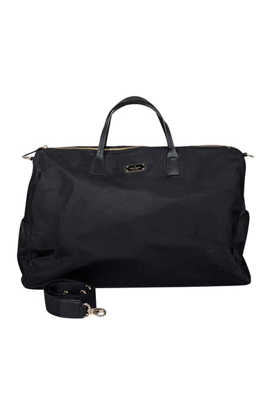 Current Boutique-Kate Spade - Black Nylon Large Duffle Bag