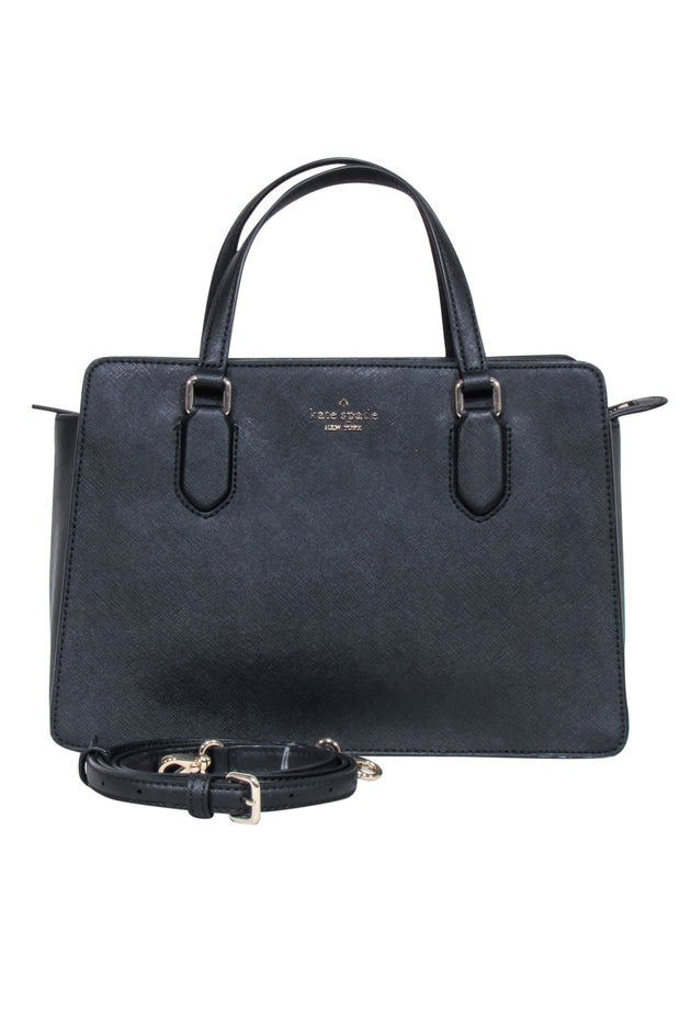 Current Boutique-Kate Spade - Black Top Handle Satchel w/ Detachable Strap