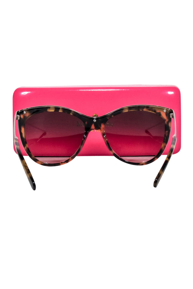 Current Boutique-Kate Spade - Brown Tortoise Cat Eye Sunglasses