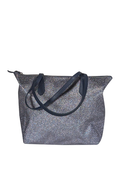 Current Boutique-Kate Spade - Dusk Navy "Joeley" Glitter Tote Bag