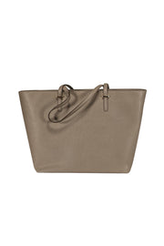 Current Boutique-Kate Spade - Grey Saffiano Leather Tote Bag