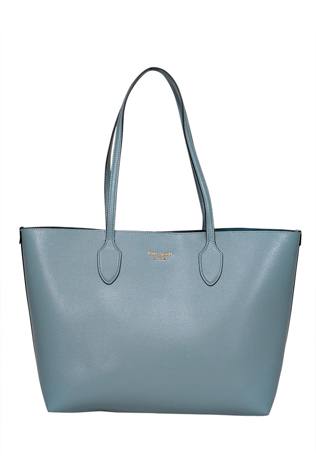 Current Boutique-Kate Spade - Light Aqua Blue Tote Bag w/ Detachable Wristlet