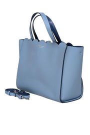 Current Boutique-Kate Spade - Light Blue Scalloped Edge Satchel Bag