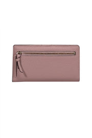 Current Boutique-Kate Spade - Light Pink Pebbled Leather Bifold Wallet