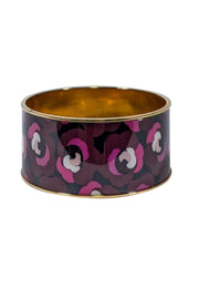 Current Boutique-Kate Spade - Maroon, Pink, & Gold Floral Bracelet