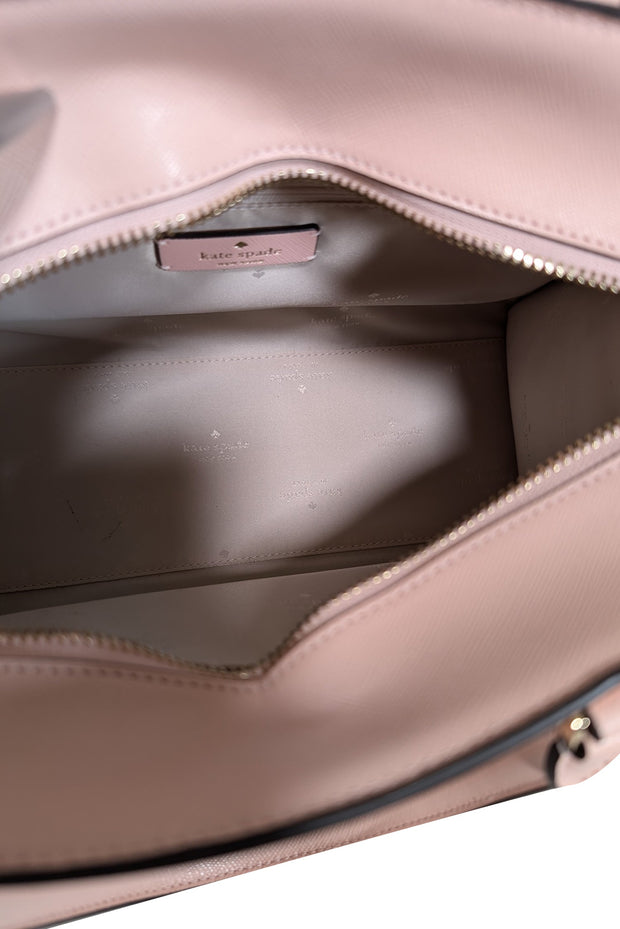 Current Boutique-Kate Spade - Pink Saffiano Leather Satchel Bag