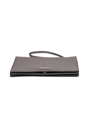 Current Boutique-Kate Spade - Taupe Textured Leather Shoulder Bag