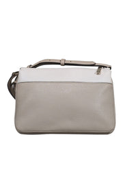 Current Boutique-Kate spade - Beige & Cream Pebbled Leather Crossbody Bag